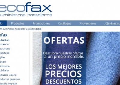ECOFAX: Suministros Hosteleros